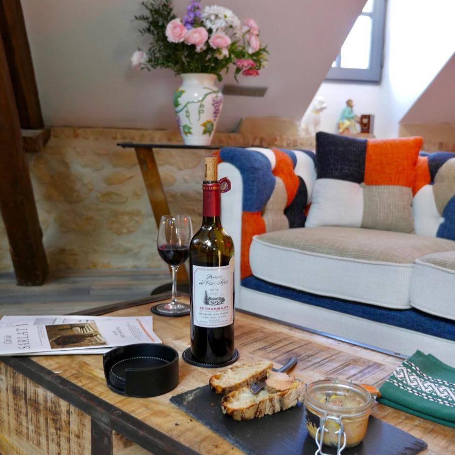 In Sarlat Luxury Rentals, Medieval Center - Loft Stella Matutina -2P-Ascenseur-Climatisation Kültér fotó