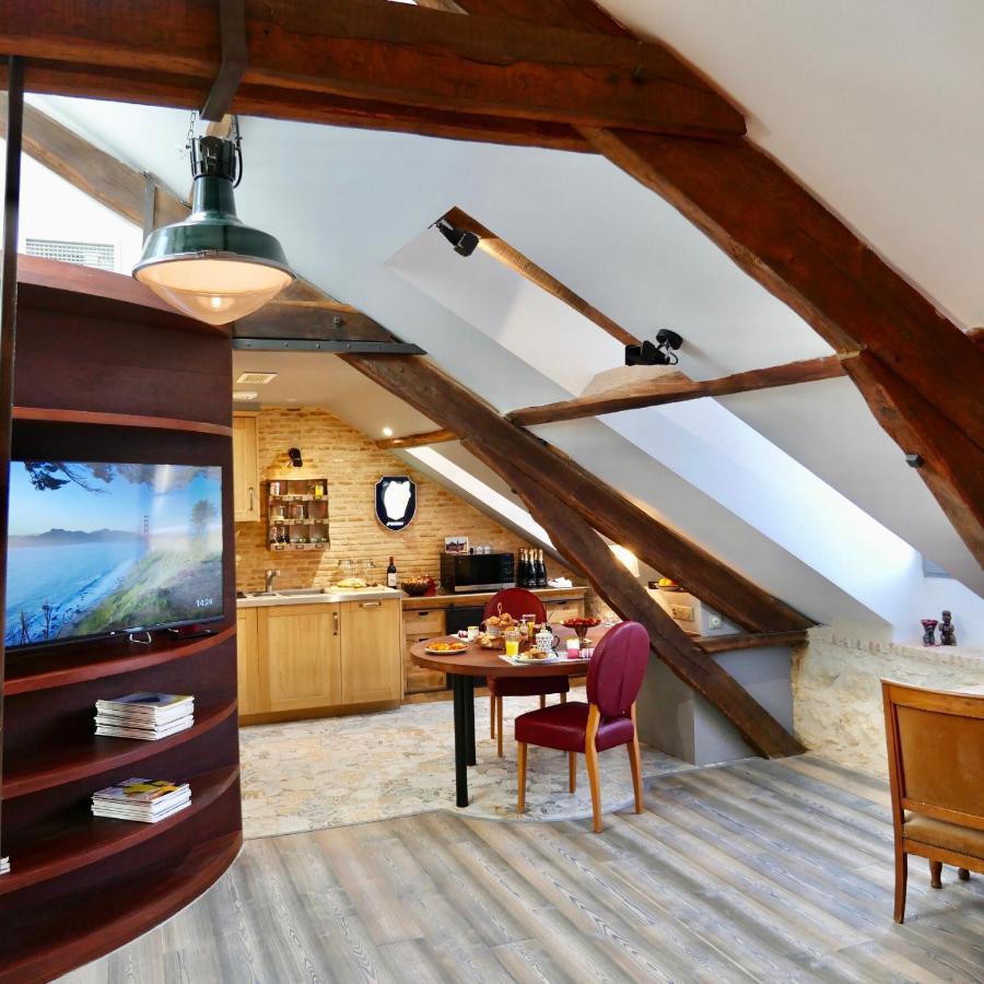 In Sarlat Luxury Rentals, Medieval Center - Loft Stella Matutina -2P-Ascenseur-Climatisation Kültér fotó